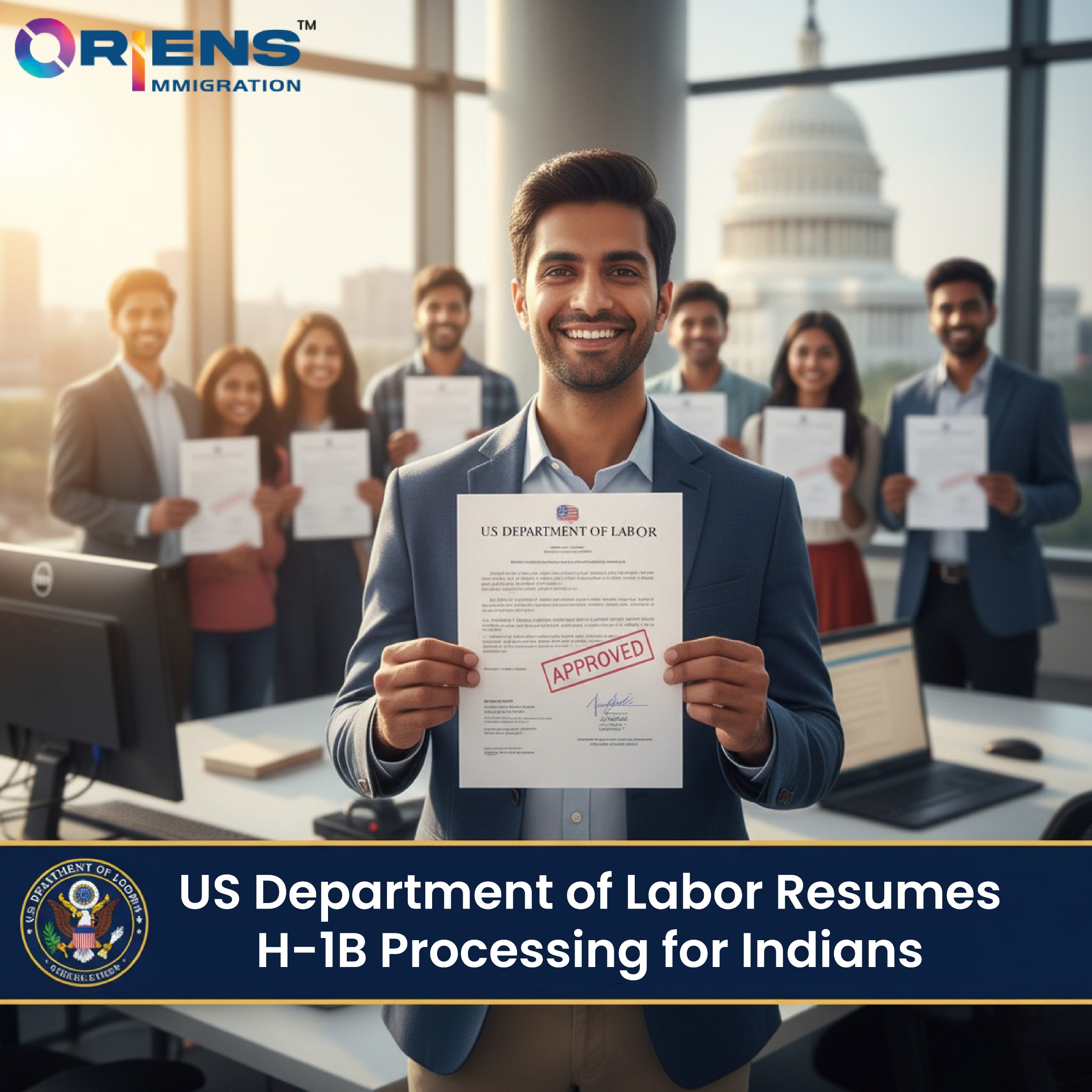 US Department of Labor Resumes H-1B Processing: Key 2025 Insights for Indians